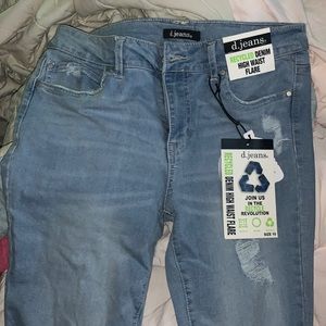 D jeans high waist flare